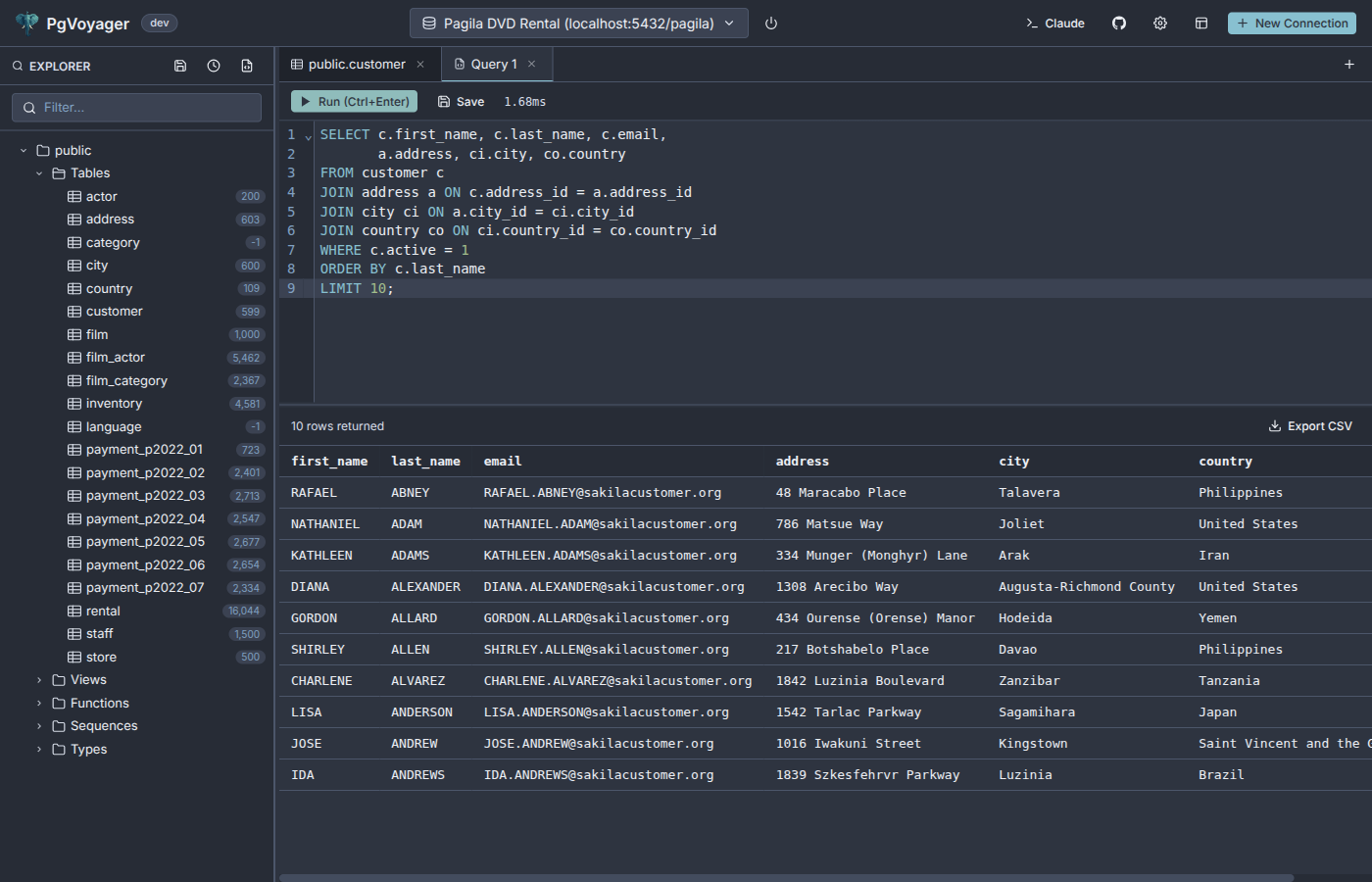 Query Editor